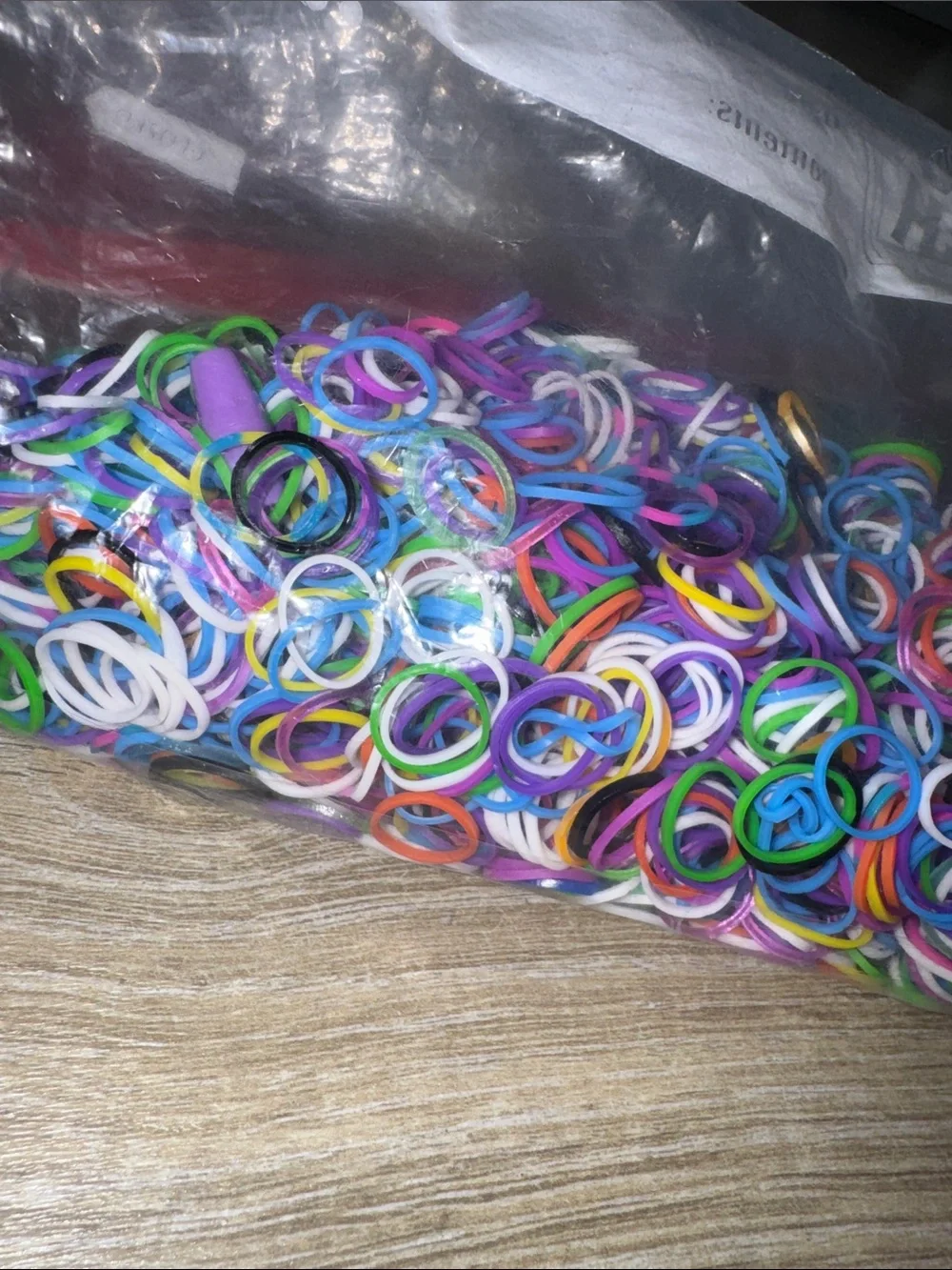 Assorted Rainbow rainbow loom bands